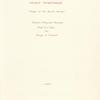 [Custom title page] Walt Whitman "Night of the South Winds" ...