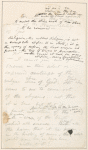 Entire leaf in the Whitmaniana scrapbook, showing Religion,—the noblest Religion mounted in the center of the larger page.