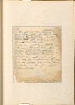 Entire leaf in the Whitmaniana scrapbook, showing page [2] of Walt Whitman to-day mounted in the center of the larger leaf