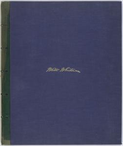 Holograph literary fragments and notes for poems