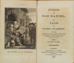 Stories of old Daniel, or, Tales of wonder and delight