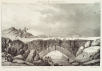 Pont forme par deux pierres curvilignes. 3e Expédition, Planche VI
