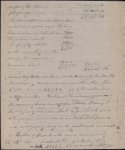 Memo on the receipts and expenses of steamboats "Paragon" and "Car of Neptune"
