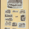 Horse-drawn carriages.