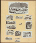Horse-drawn carriages.