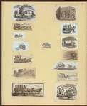 Horse-drawn carriages and carts.