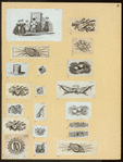 Violins, harps, lutes, and symbols of music.