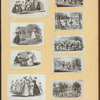 Young men and women at play.