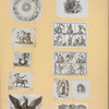 Mythological and zodiacal symbols and signs.