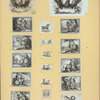 Phoenixes, unicorns, and other Greek and Roman symbols.