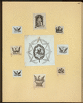 Phoenixes and other mythological symbols.