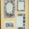 Pages with decorative borders featuring books, children in nature, and scenes of everyday life.
