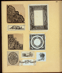 Classical and Baroque decorative details featuring acanthus leaves, swags, cornupias, putti, tragedy and comedy, roundels, and other devices.
