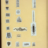 Decorative details and devices.