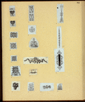 Decorative details and devices.