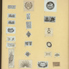 Decorative details and devices.