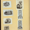 Allegorical scenes featuring women.