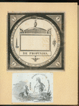 Seal featuring religious imagery and a latin inscription.