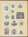 Seals and heraldic shields.