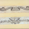 Newspaper flags.