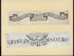 Newspaper flags.