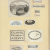 Dingbats, letterheads, seals, and newspaper flags.