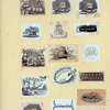 Business letterheads and seals.