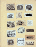 Business letterheads and seals.