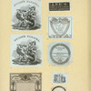 Business letterheads and seals.