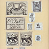 Product labels.