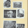 Scenes of colonial American conflict and resolution.