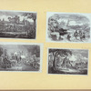 Scenes of colonial American conflict and resolution.