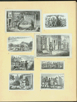 Scenes of everyday life and trade in Colonial America.