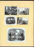 Scenes of colonial American conflict and resolution.