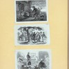 Scenes of daily life in Colonial America.