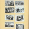 Scenes of daily life in nineteenth-century America.