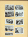 Scenes of daily life in nineteenth-century America.