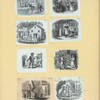 Scenes of daily life in nineteenth-century America.