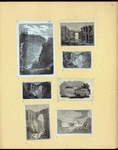Rock formations and waterfalls.