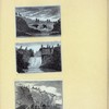Rock formations and waterfalls.