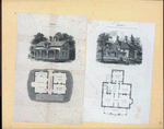 Country houses and their floor plans.