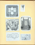 Floor plans, aerial views, and architectural details.