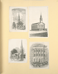 Churches and buildings.