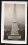 Campbell : Bartley tomb with obelisk.