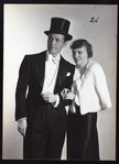 Alexander Kirkland and Margaret Barker in the stage production Case of Clyde Griffiths.