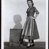 Wardrobe photo of Anne Baxter for the motion picture Unfaithfully Yours