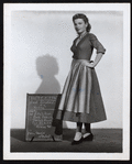 Wardrobe photo of Anne Baxter for the motion picture Unfaithfully Yours
