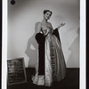Wardrobe photo of Elaine Edwards for the motion picture Unfaithfully Yours