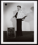 Wardrobe photo of Anne Melton for the motion picture Unfaithfully Yours