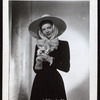 Barbara Lawrence wearing a design by Bonnie Cashin